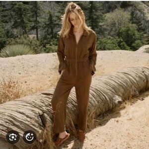 Doen Serre Jumpsuit in Moss